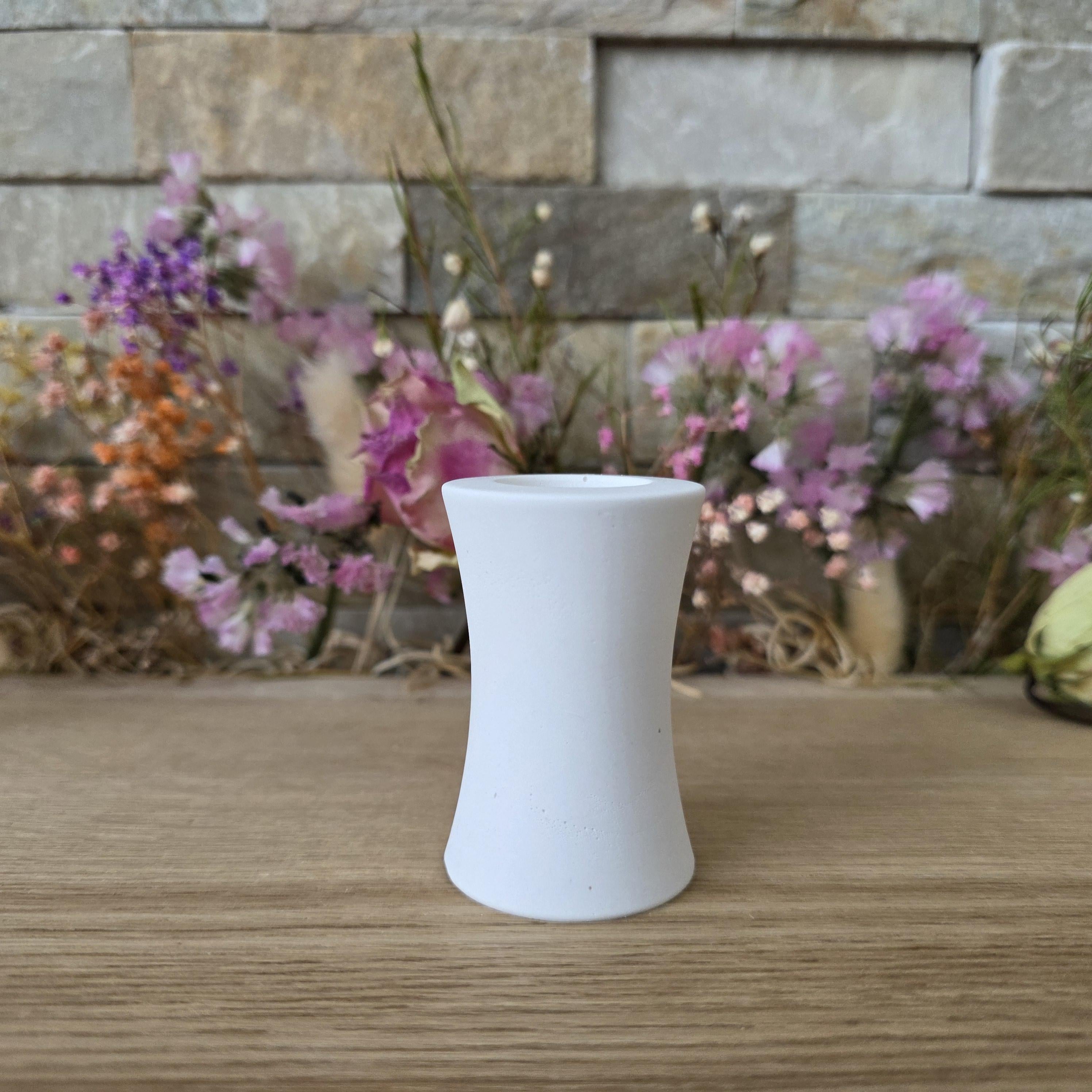 Silikon – Gießform – Etagere-Erhöhung 2in1 – Glatt – für 22 mm Stabkerzen -