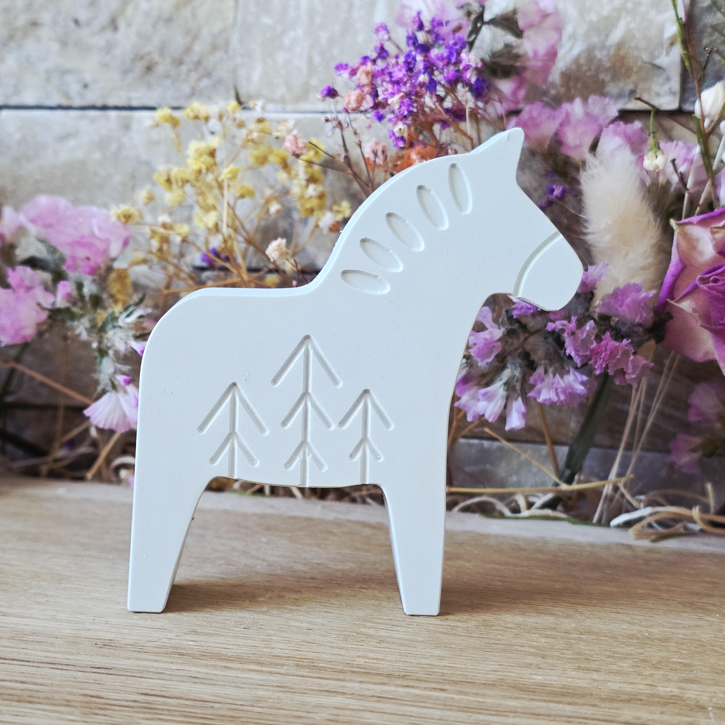 Silikon – Gießform – Dalapferd Winterwald -