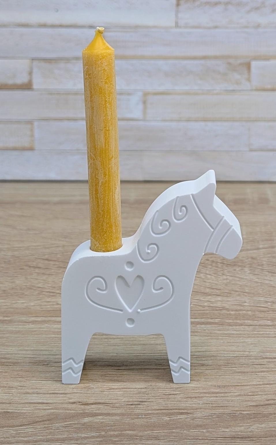 Silikon – Gießform – Dalapferd Herzschwung -