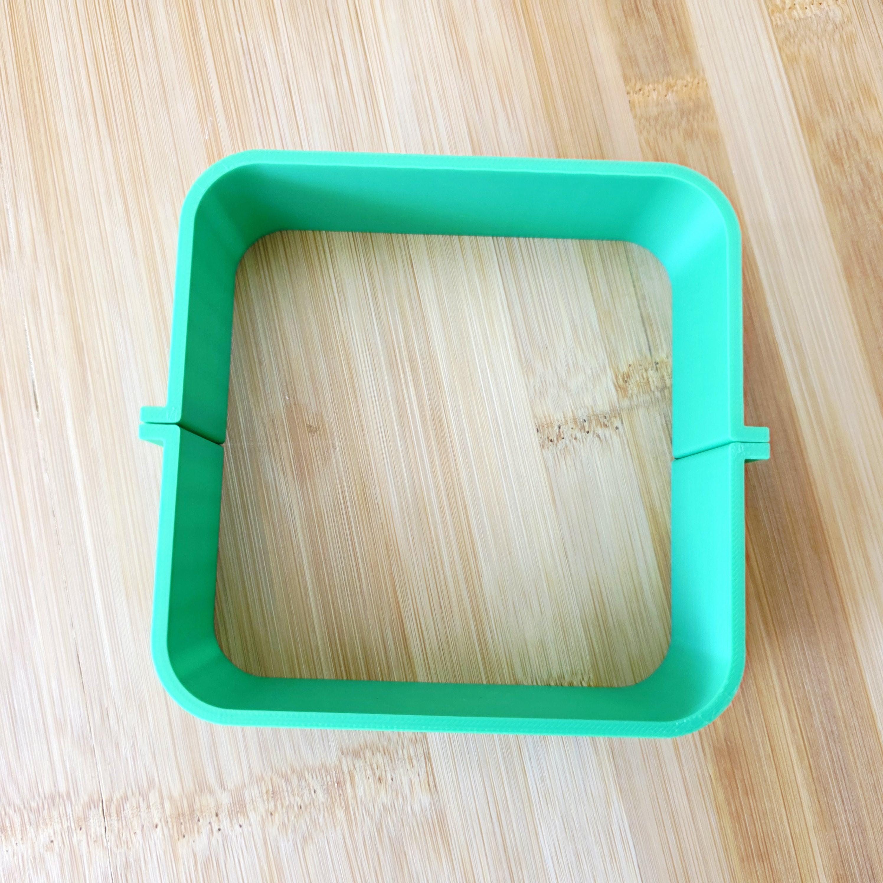Silikon – Gießform – Geschenkdose – Grundform mit Stützrahmen -
