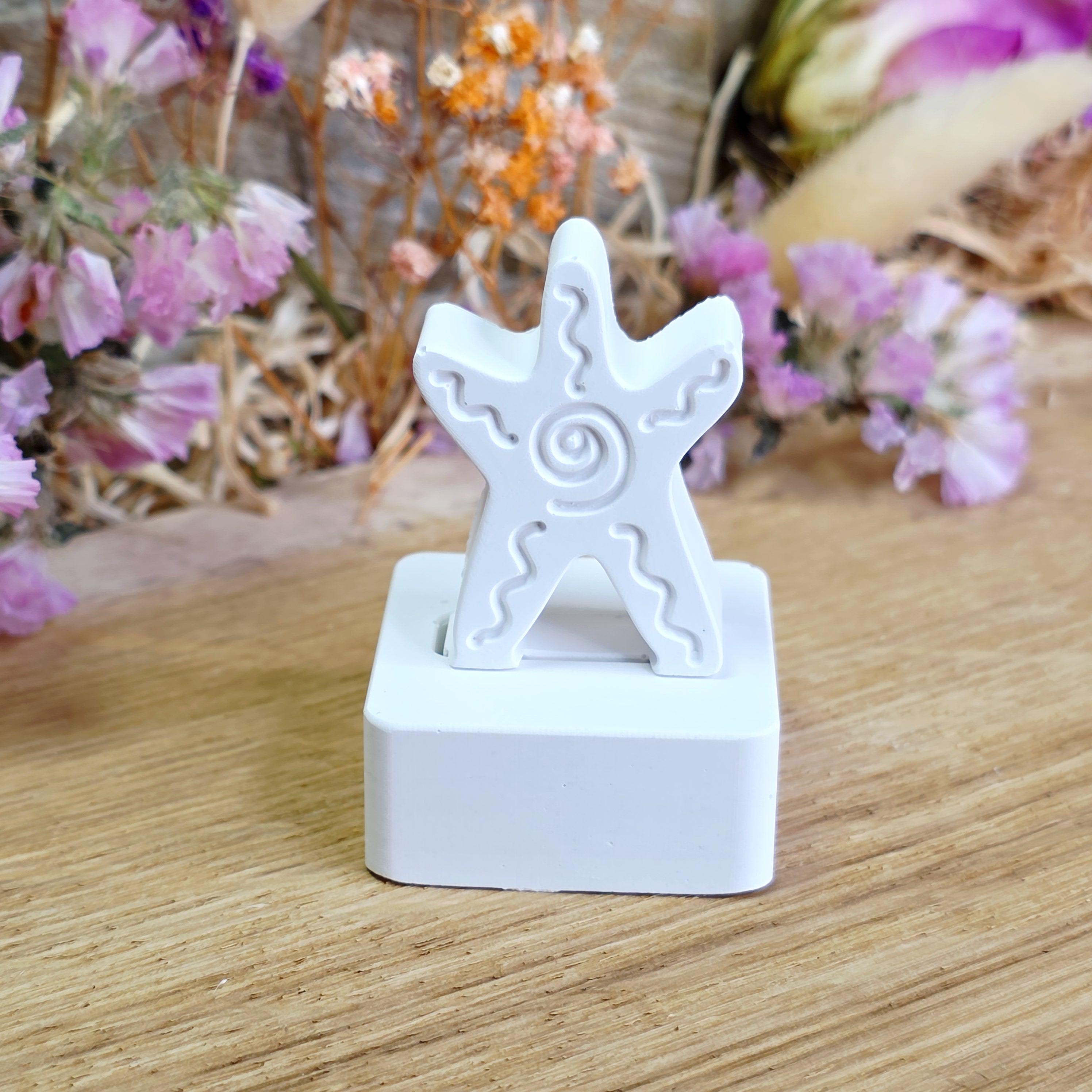 Silikon – Gießform – Mini Grundplatte eckig – für 1 Stecker