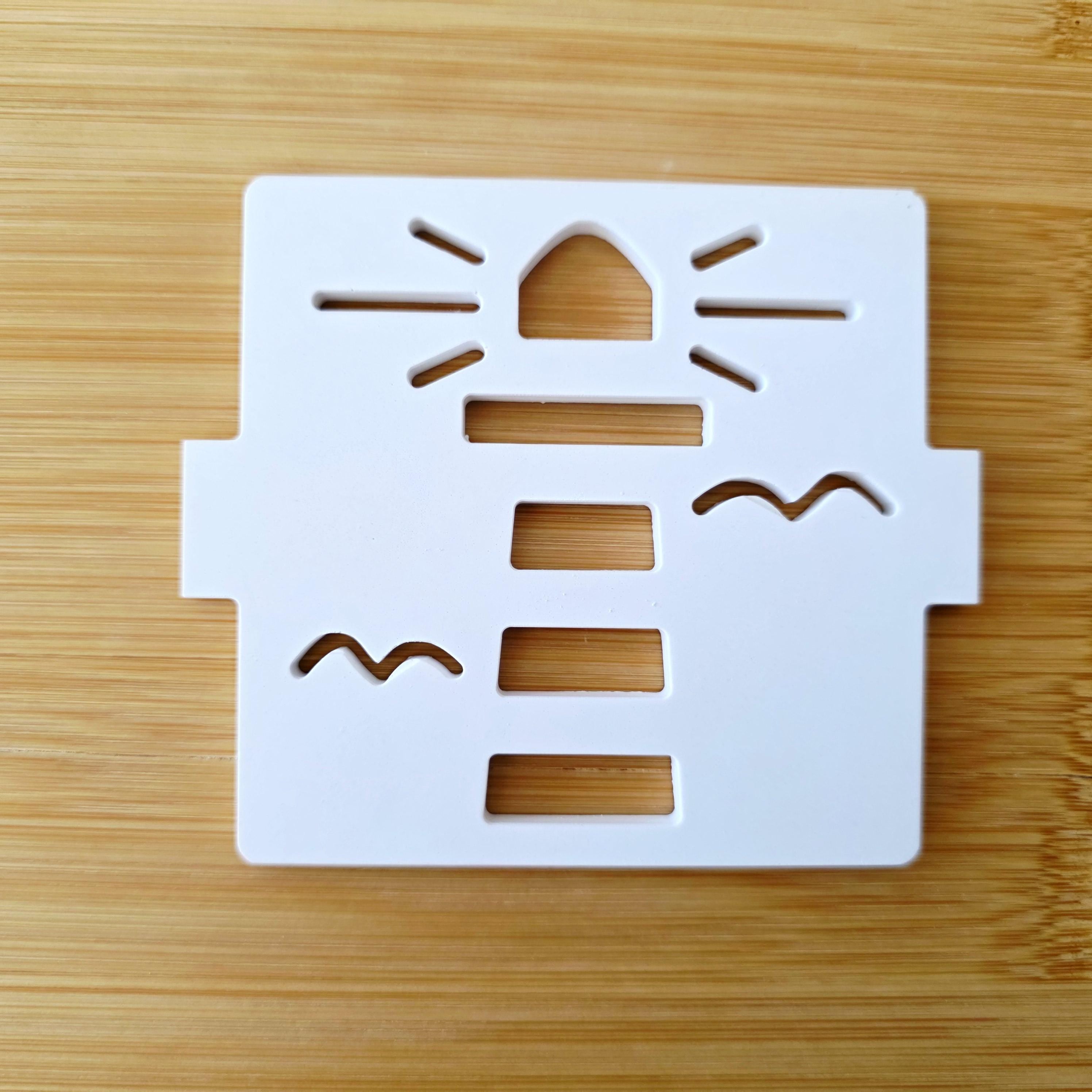 Silikon – Gießform – Geschenkdosen-Deckel Leuchtturm -