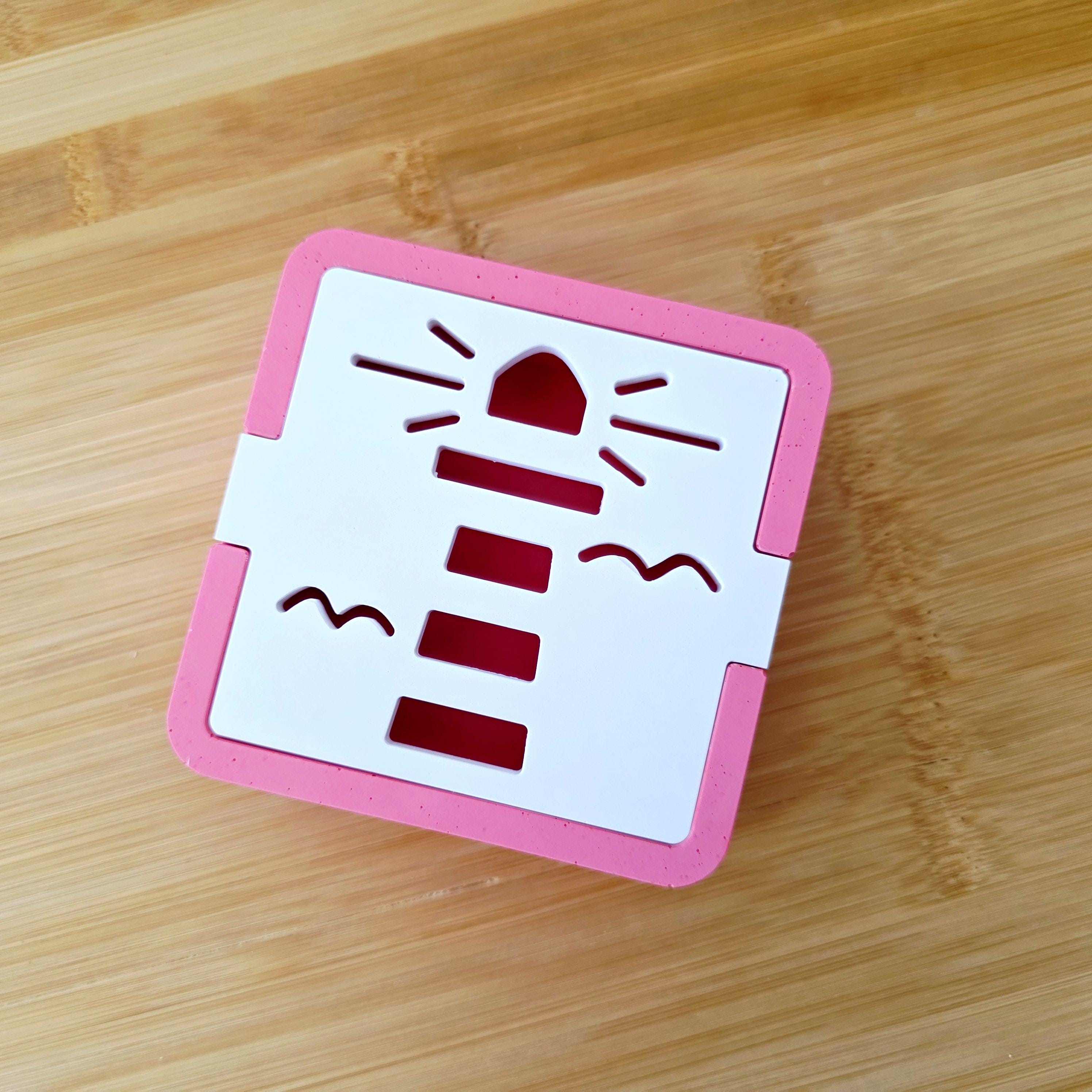 Silikon – Gießform – Geschenkdosen-Deckel Leuchtturm -