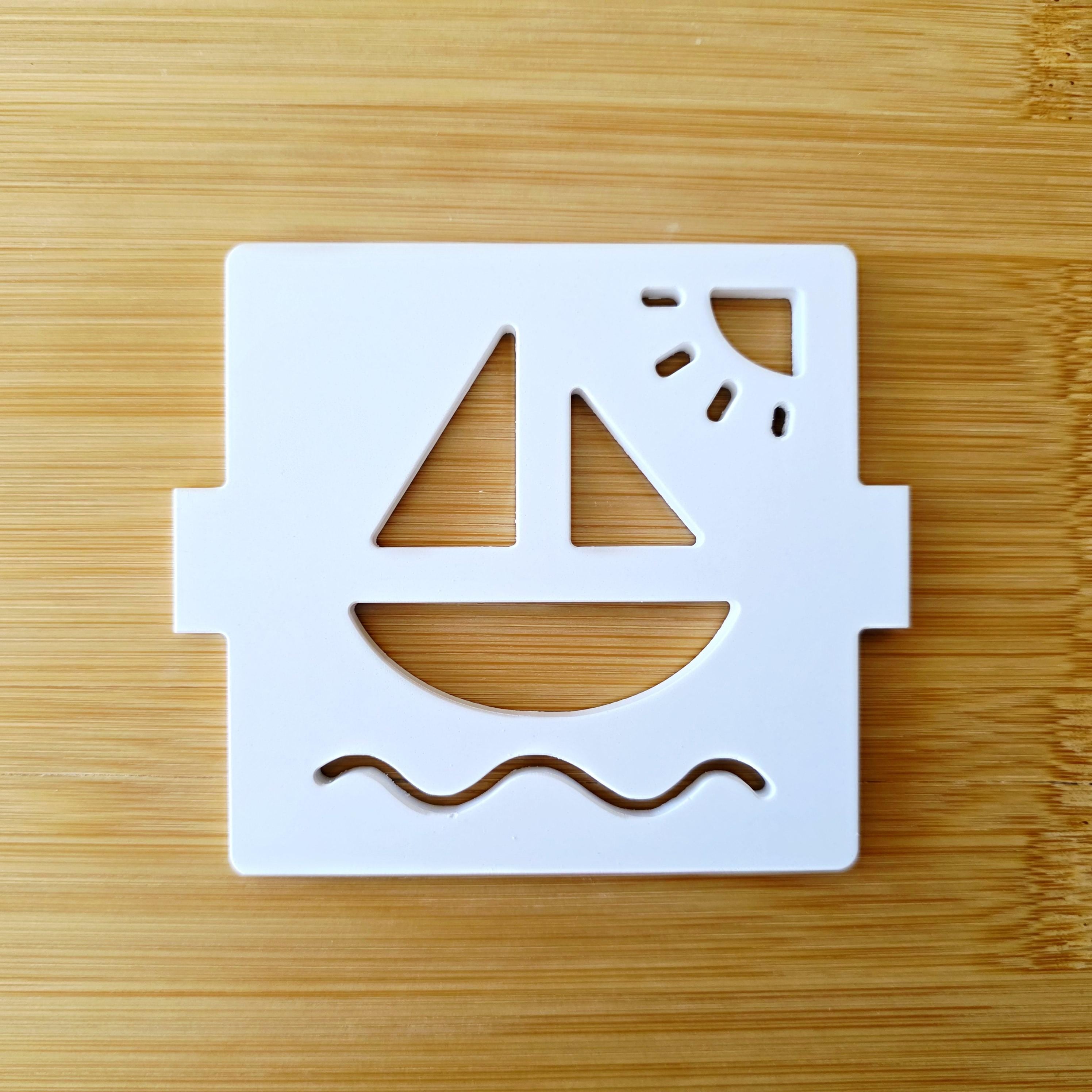 Silikon – Gießform – Geschenkdosen-Deckel Segelboot -