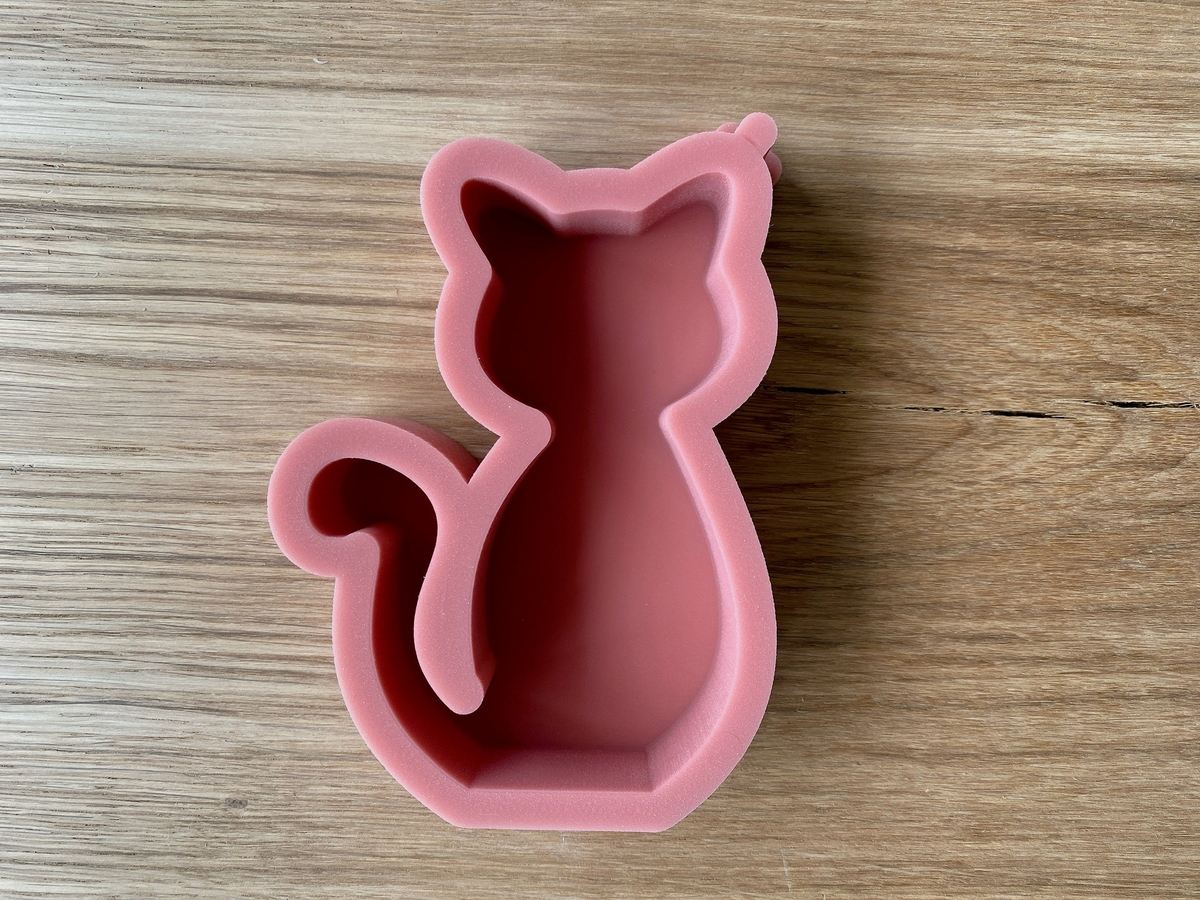 Silikon Giessform Katze 4 – Tiere – Ansicht 2