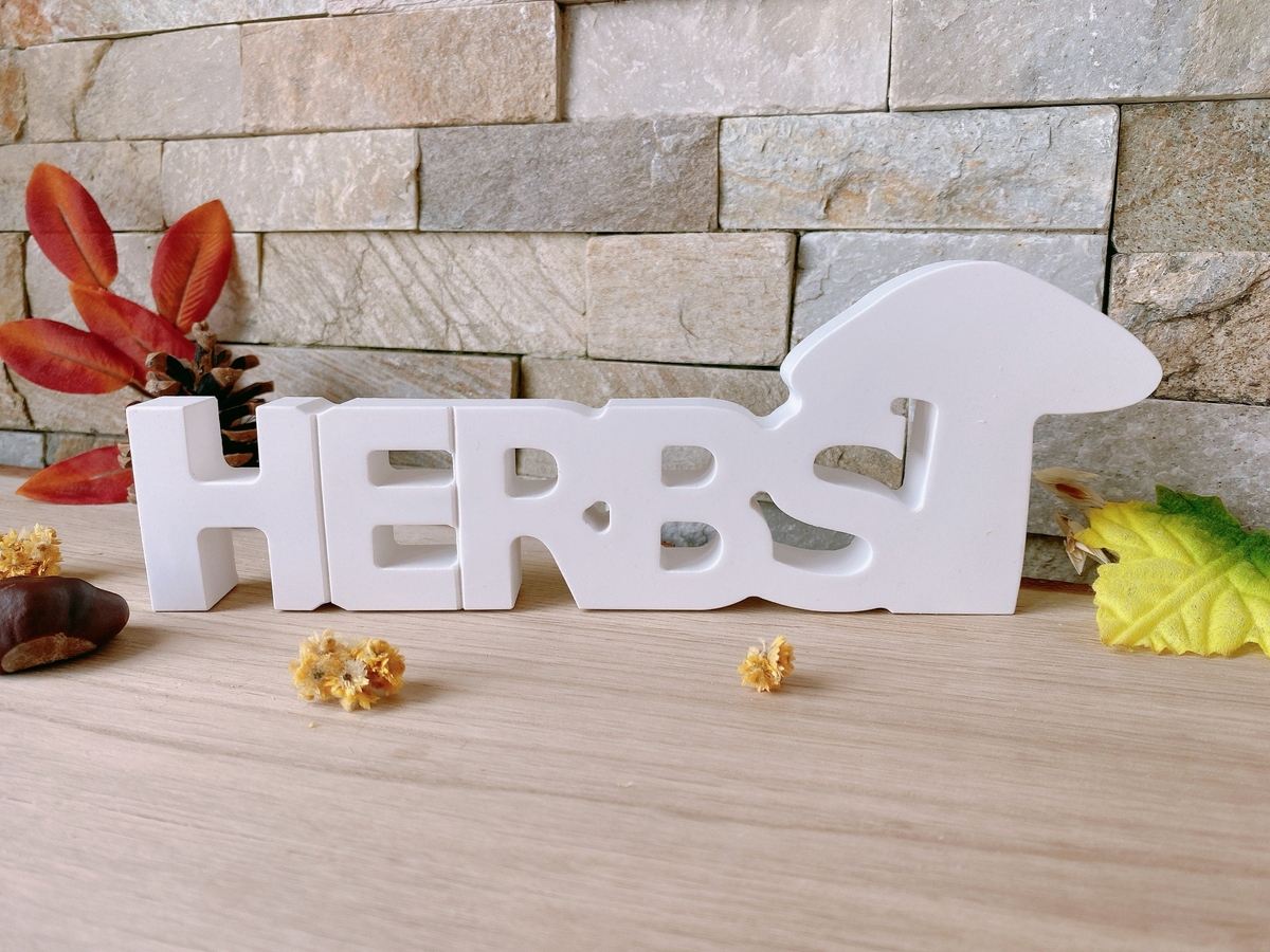 Silikon Giessform Herbst Schriftzug