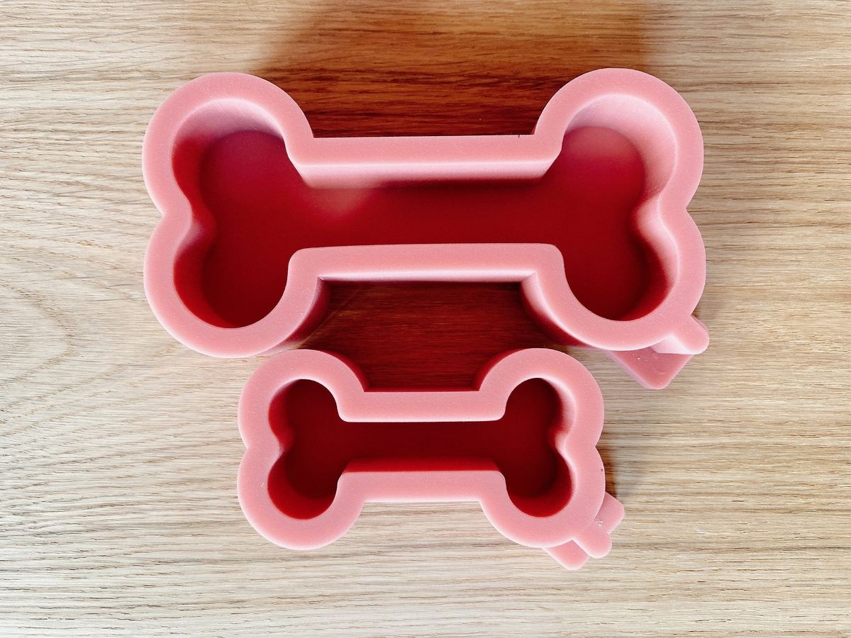 Silikon Giessform Hundeknochen Knochen – Tiere – Ansicht 3