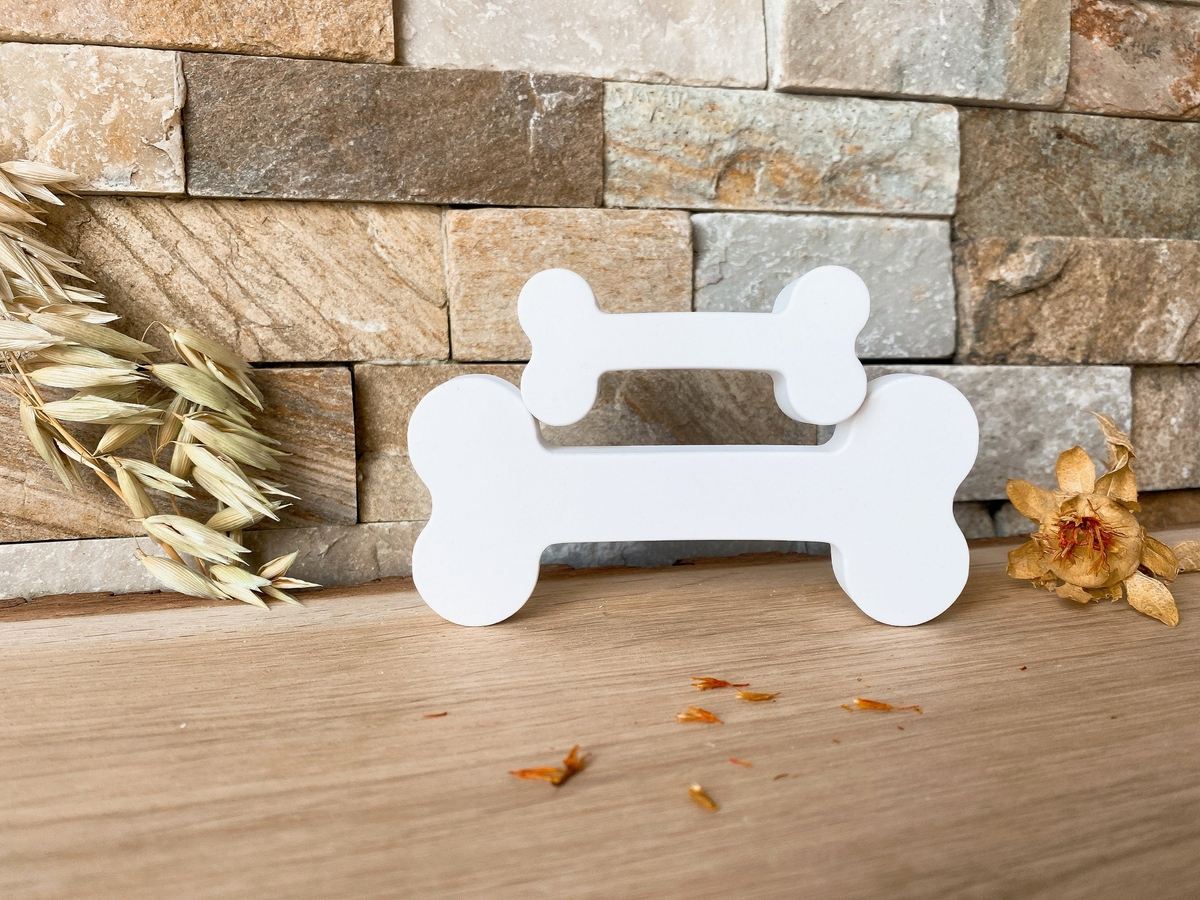 Silikon Giessform Hundeknochen Knochen – Tiere – Ansicht 2