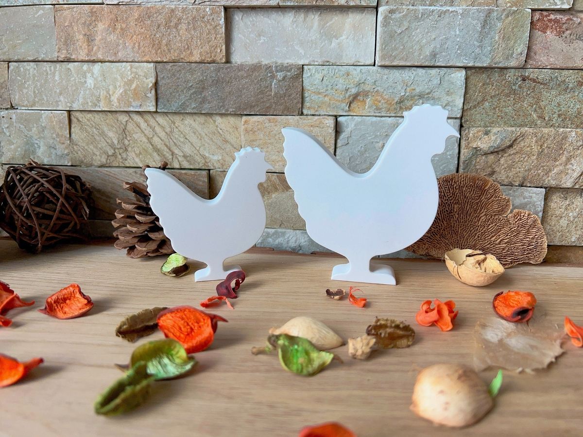 Silikon Gießform Huhn – Tiere