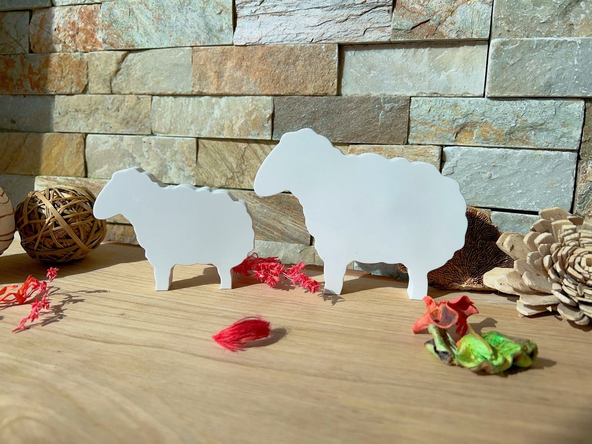 Silikon Gießform Schaf – Tiere
