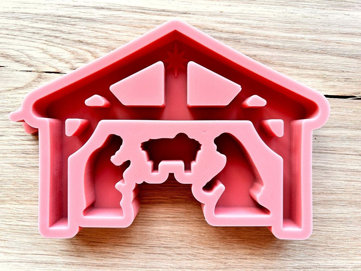 Silikon Gießform Weihnachtskrippe Krippe Weihnachten – Ansicht 8