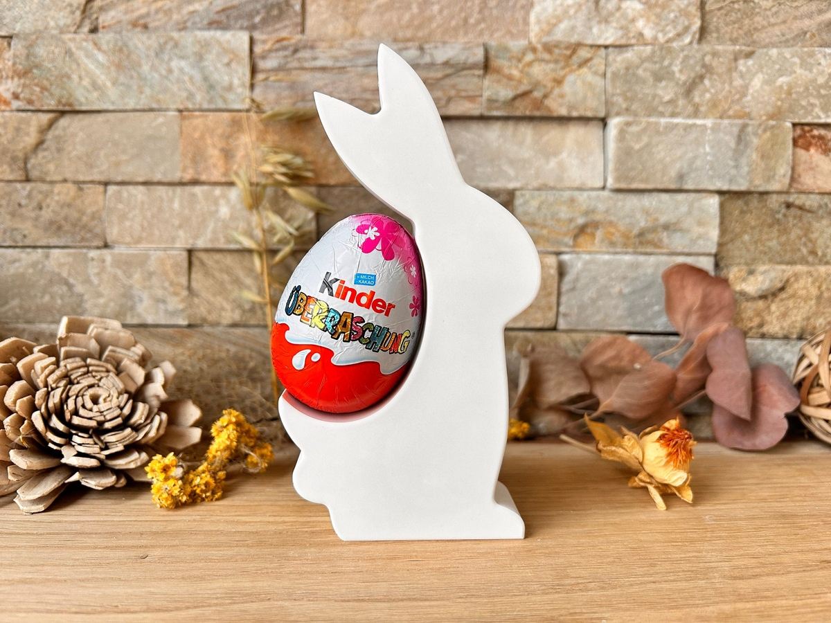 Silikon Gießform Hase Eierträger Überraschungsei Schokoladenhalter – Ostern – Ansicht 5