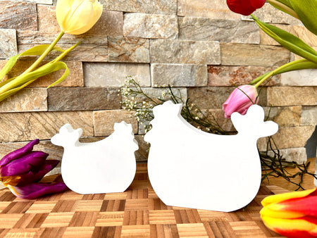 Silikon - Gießform  - Dicke Huhn - image