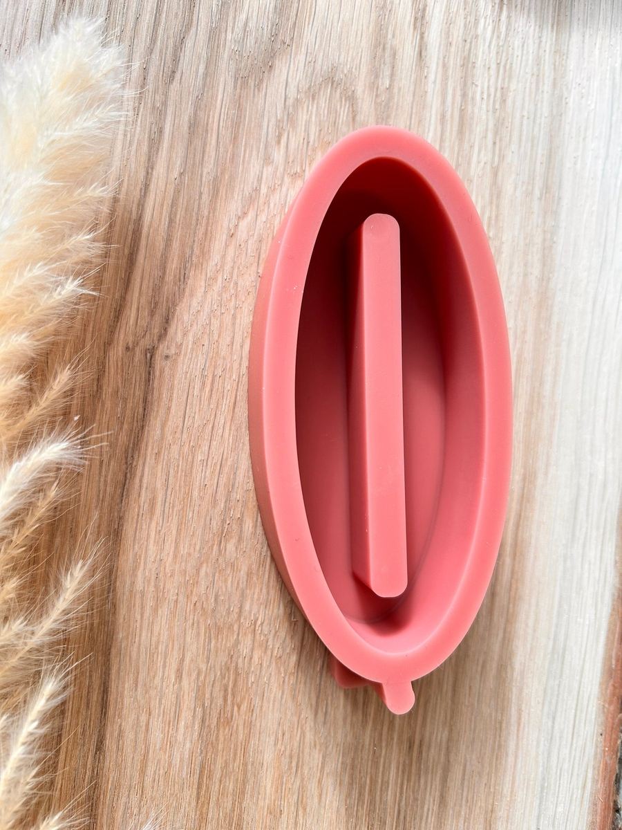 Silikon Gießform Einschieberform Oval Grundform – Ansicht 4