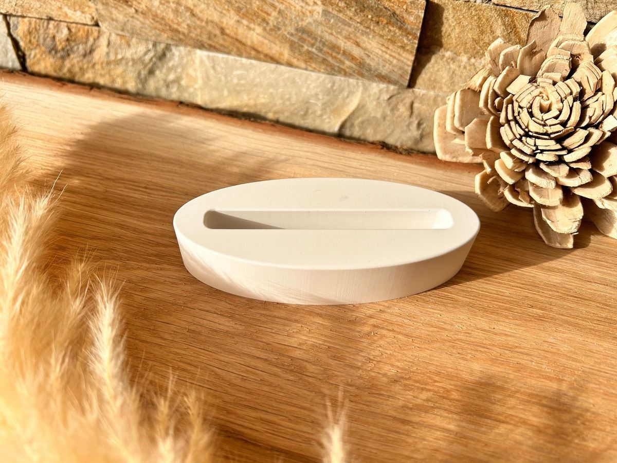 Silikon Gießform Einschieberform Oval Grundform – Ansicht 2