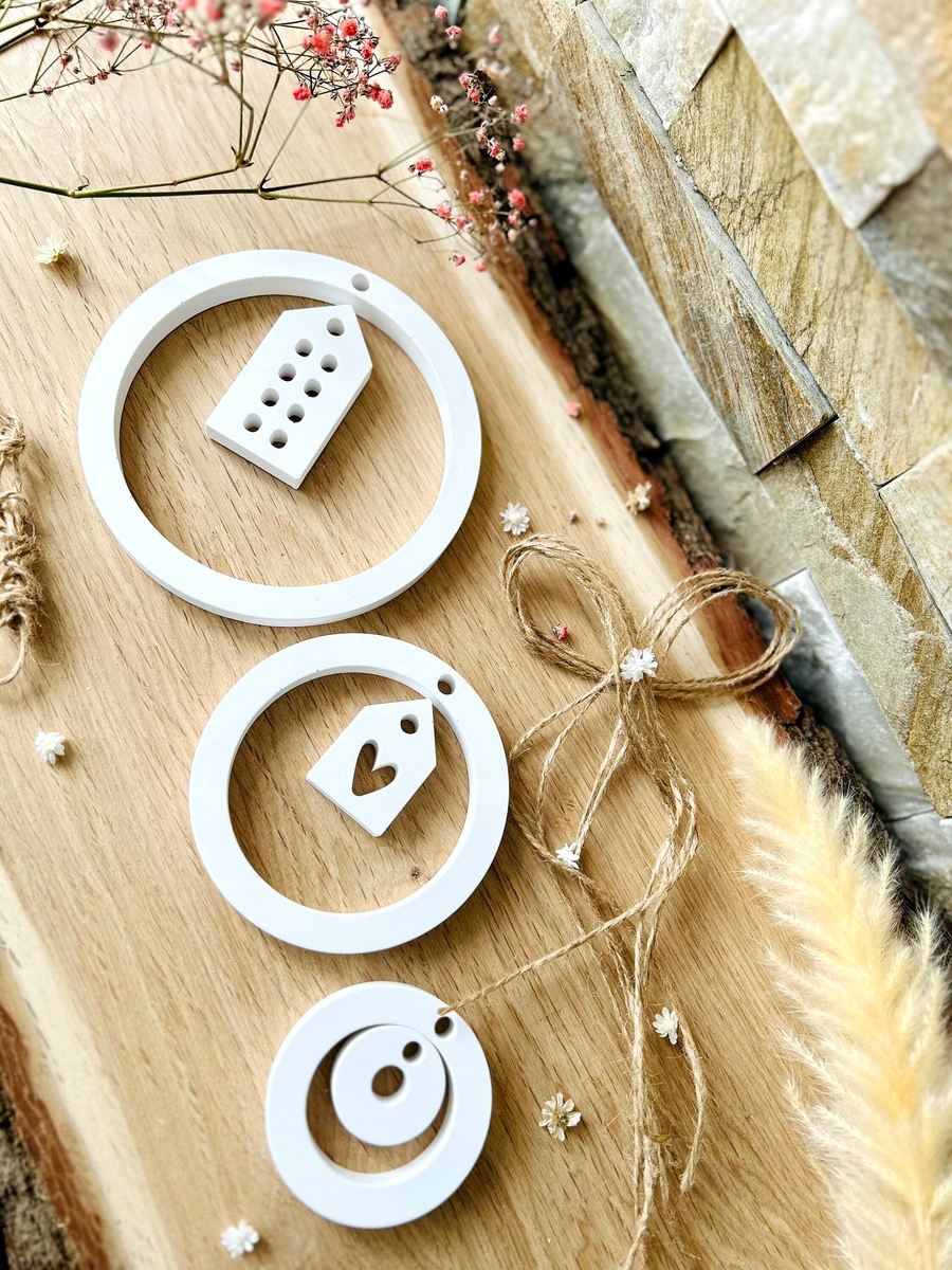 Silikon Gießform 4er Set Ringe – Ansicht 6